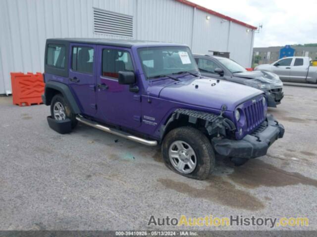 JEEP WRANGLER UNLIMITED SPORT, 1C4BJWDGXHL609171