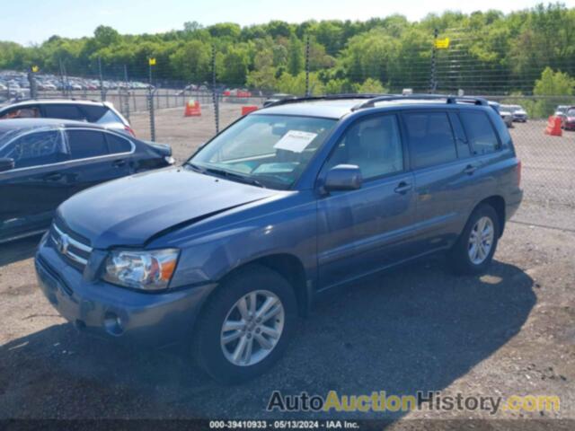 TOYOTA HIGHLANDER HYBRID HYBRID, JTEEW21A160005977