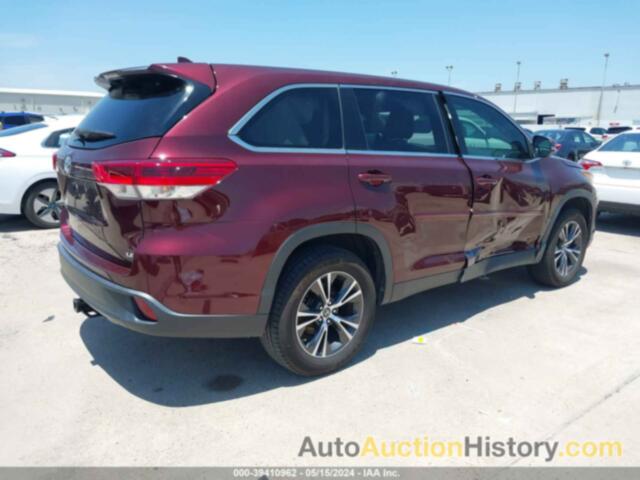 TOYOTA HIGHLANDER LE PLUS, 5TDZZRFH2KS322394