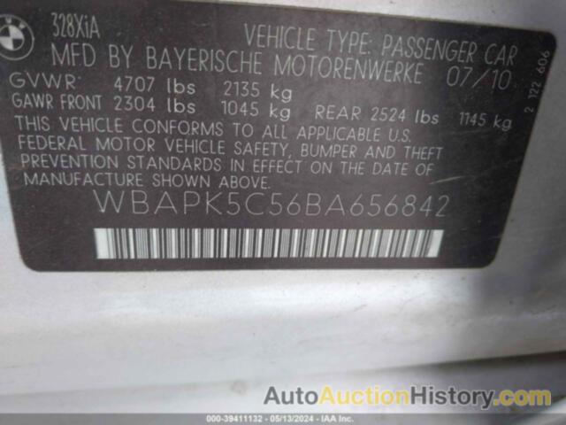 BMW 328 XI SULEV, WBAPK5C56BA656842