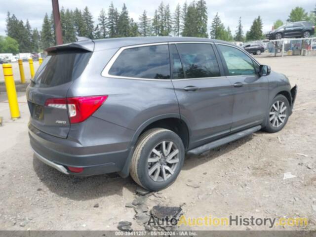 HONDA PILOT EXL, 5FNYF6H49KB025401