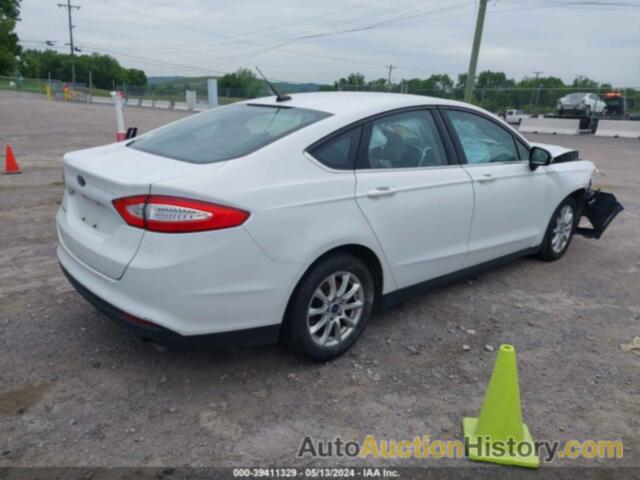 FORD FUSION S, 1FA6P0G78G5120429