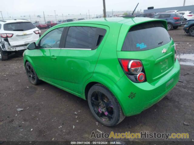 CHEVROLET SONIC LT, 1G1JC6SH5F4143652