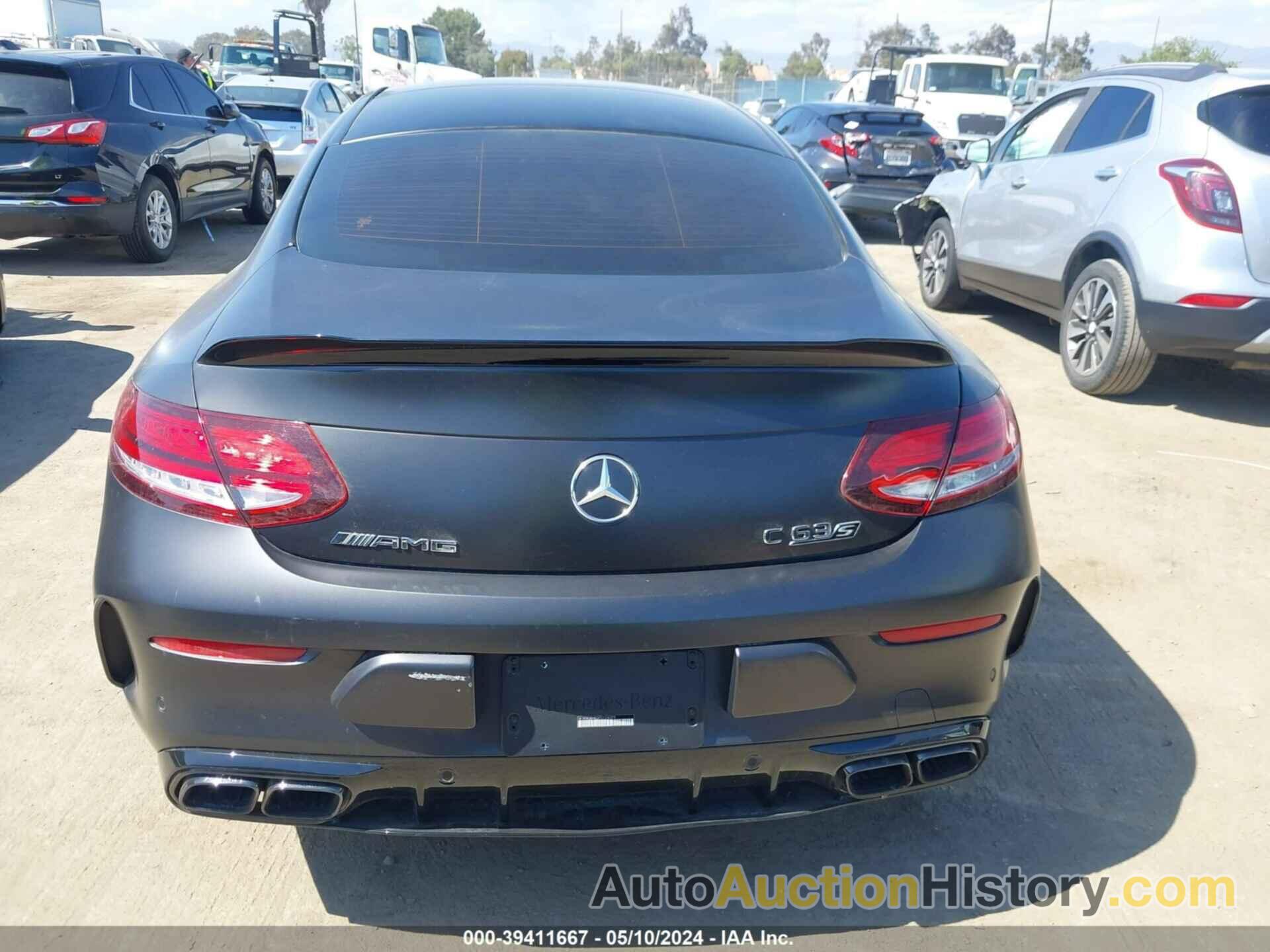 MERCEDES-BENZ AMG C 63 S, W1KWJ8HB3PG124329