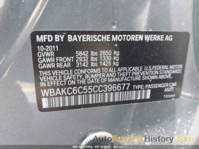 BMW 750I XDRIVE, WBAKC6C55CC396677