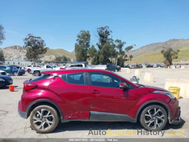 TOYOTA C-HR XLE/XLE PREMIUM, NMTKHMBX1JR032844