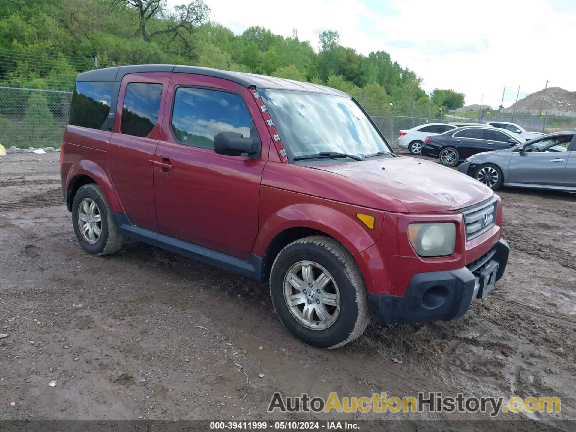 HONDA ELEMENT EX, 5J6YH28707L012452