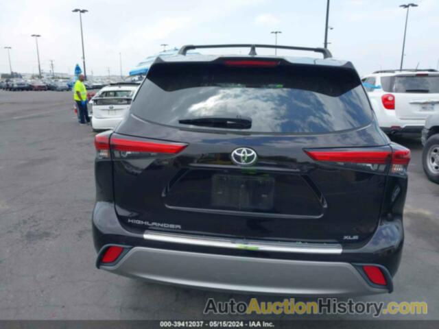 TOYOTA HIGHLANDER XLE, 5TDHZRAH7LS018482