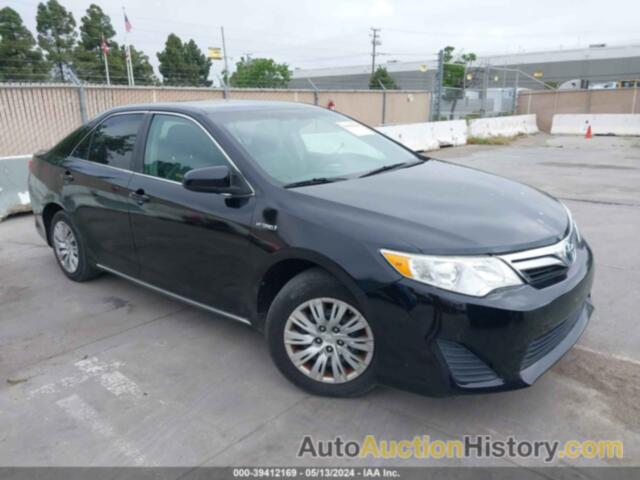 TOYOTA CAMRY HYBRID/LE/XLE, 4T1BD1FK7CU028155