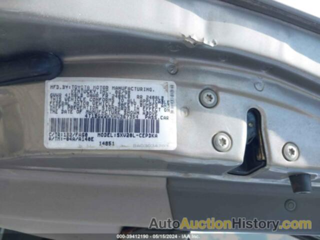 TOYOTA CAMRY CE, 4T1BG22KXWU367354