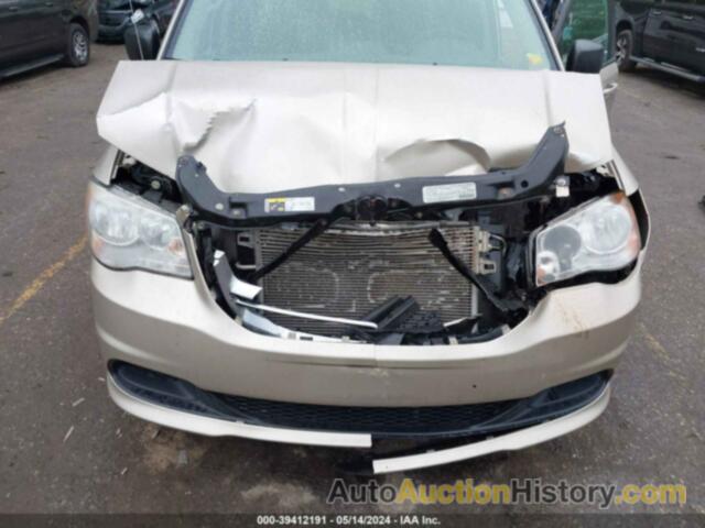 DODGE GRAND CARAVAN SE, 2C4RDGBG9DR600459