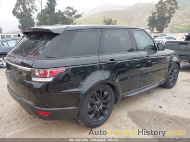 LAND ROVER RANGE ROVER SPORT 3.0L V6 SUPERCHARGED HSE, SALWR2VF4GA651296