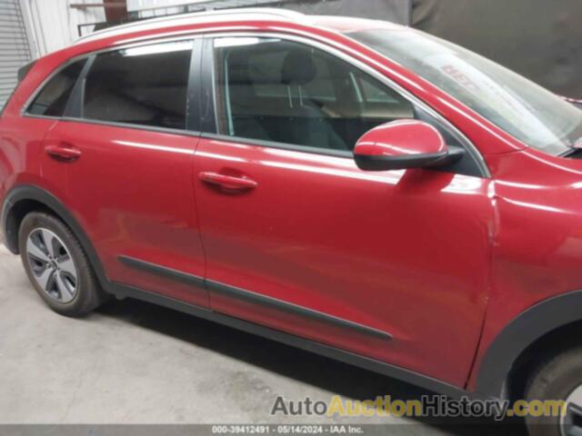 KIA NIRO FE/LX, KNDCB3LC1J5126709