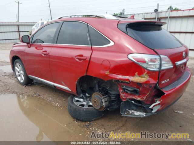 LEXUS RX 350, 2T2ZK1BA4AC023507