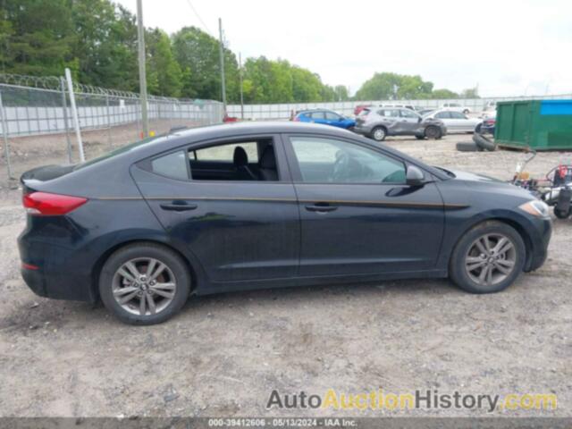 HYUNDAI ELANTRA SEL, 5NPD84LF2JH318501