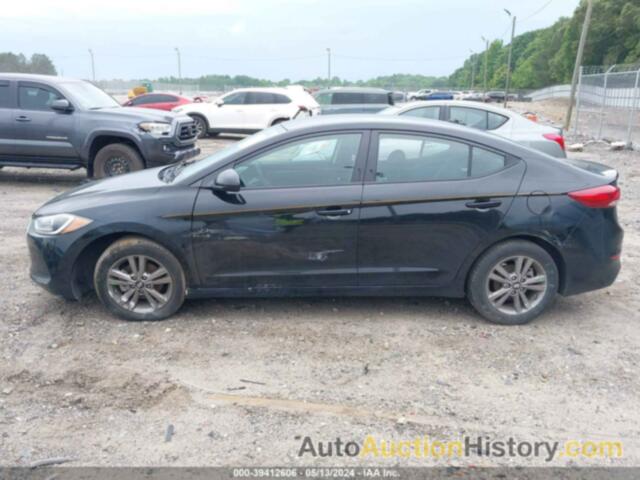 HYUNDAI ELANTRA SEL, 5NPD84LF2JH318501