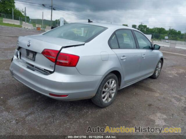 VOLKSWAGEN JETTA 1.8T SE, 3VWD17AJ8FM252029