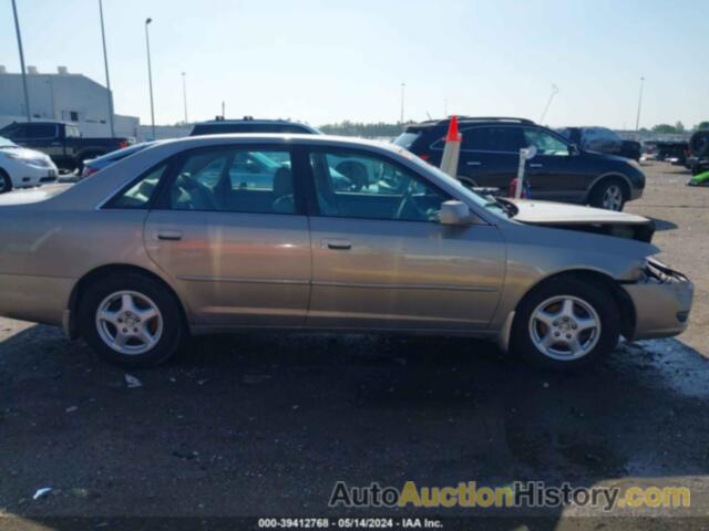 TOYOTA AVALON XL, 4T1BF28B61U140259