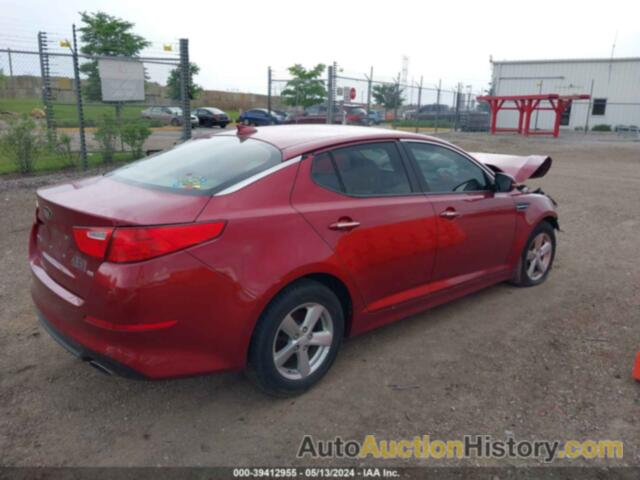 KIA OPTIMA LX, 5XXGM4A74FG419157