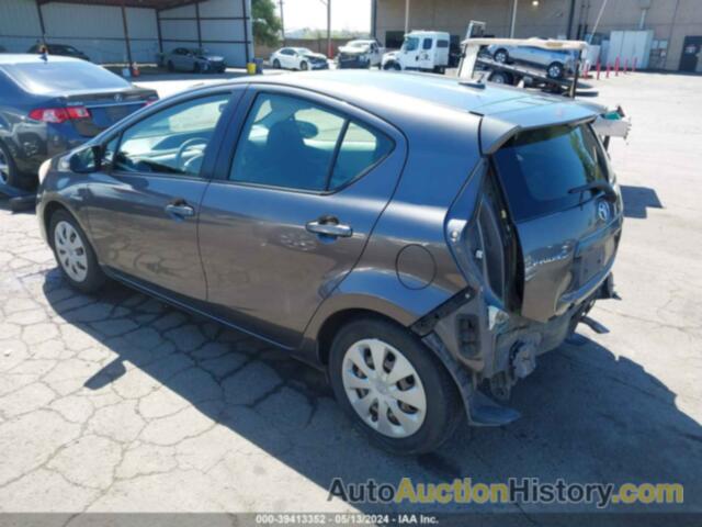 TOYOTA PRIUS C THREE, JTDKDTB31D1033045