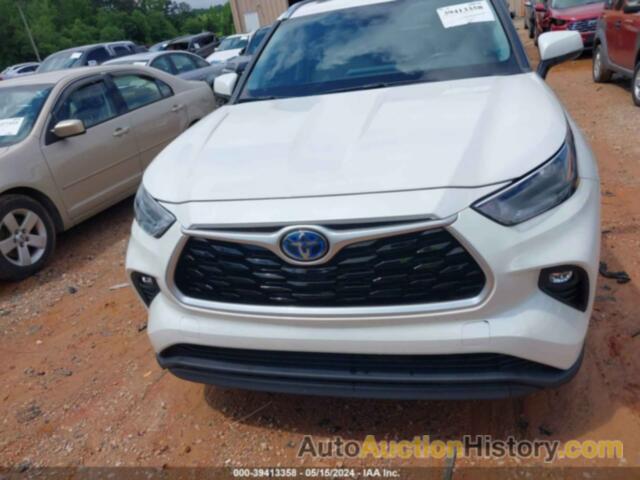 TOYOTA HIGHLANDER HYBRID XLE, 5TDHARAH0MS503961