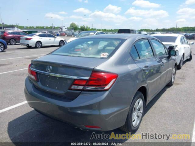 HONDA CIVIC LX, 2HGFB2F59DH517156