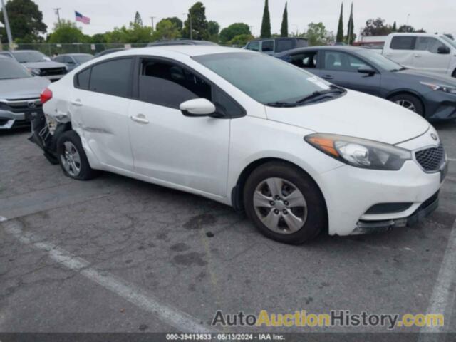 KIA FORTE LX, KNAFK4A63E5073790