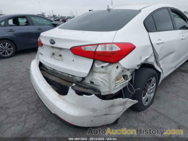 KIA FORTE LX, KNAFK4A63E5073790