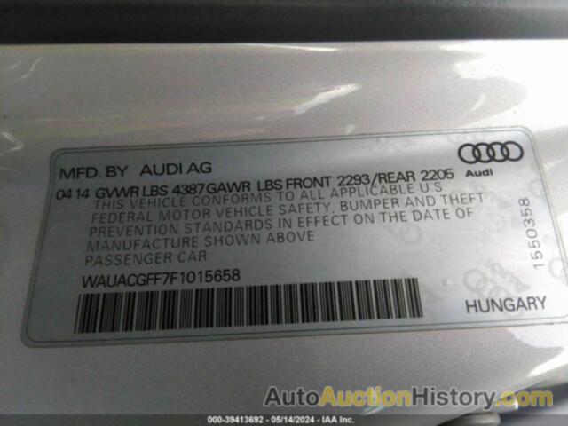 AUDI A3 PREMIUM, WAUACGFF7F1015658