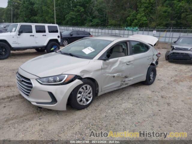 HYUNDAI ELANTRA SE, KMHD74LF6HU100074