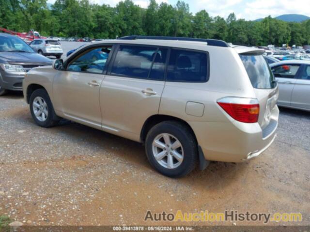 TOYOTA HIGHLANDER, 5TDBK3EH7AS040142