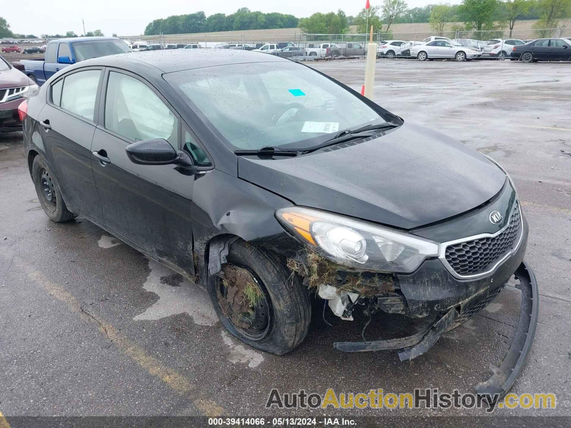 KIA FORTE LX, KNAFK4A64G5521666