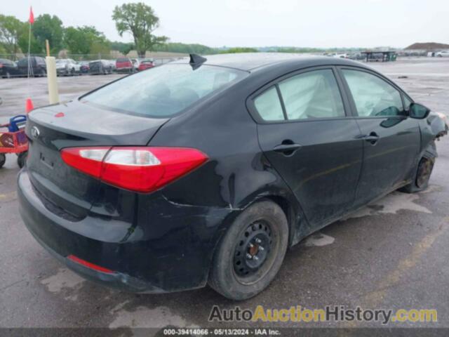 KIA FORTE LX, KNAFK4A64G5521666