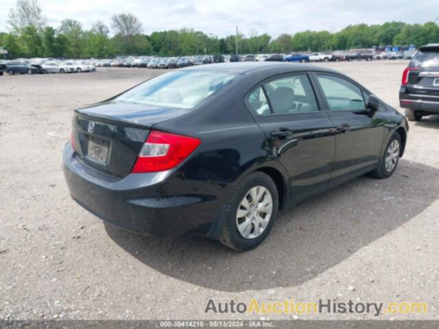 HONDA CIVIC LX, 2HGFB2F58CH559221