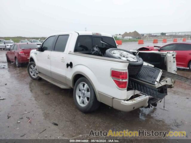 FORD F150 SUPERCREW, 1FTPW12V79KB43038