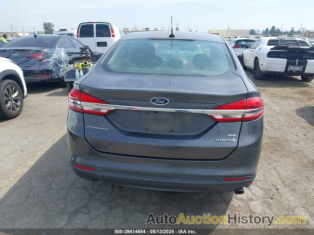 FORD FUSION HYBRID SE, 3FA6P0LU4JR253169