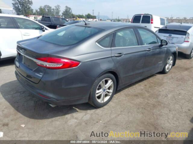 FORD FUSION HYBRID SE, 3FA6P0LU4JR253169