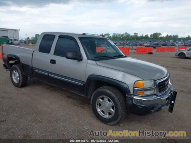 GMC SIERRA 1500 SLE, 1GTEK19T94Z206485