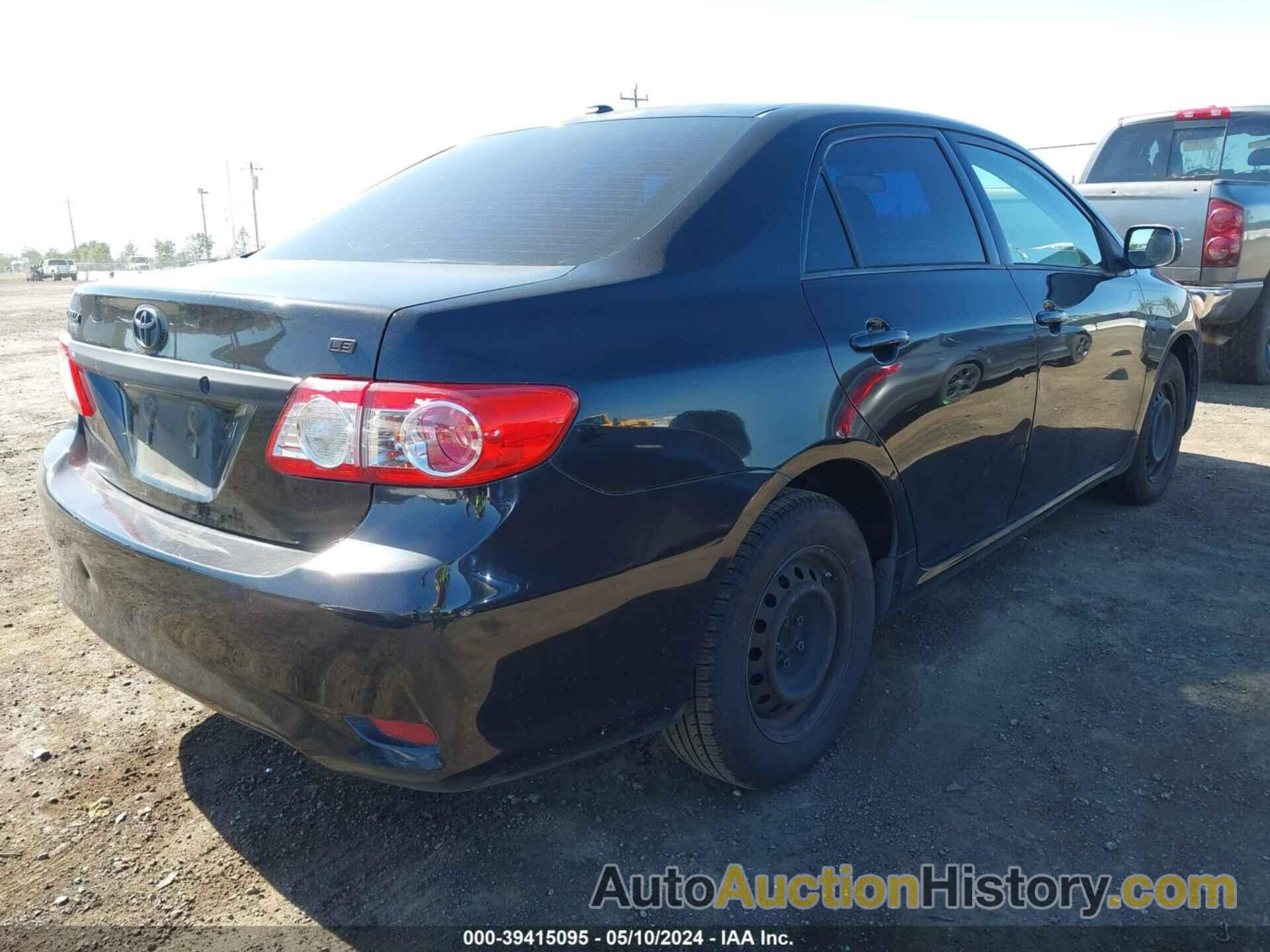 TOYOTA COROLLA LE, 2T1BU4EE7BC538745