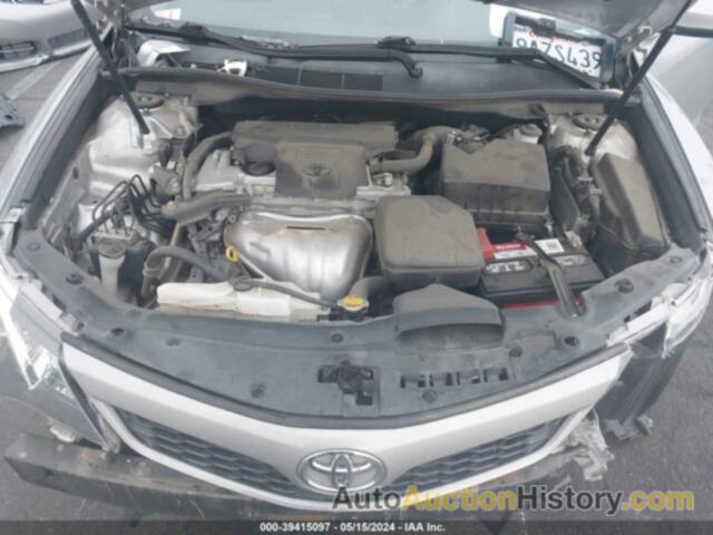 TOYOTA CAMRY SE/LE/XLE, 4T1BF1FK0CU578503