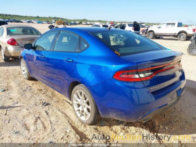 DODGE DART SXT, 1C3CDFBA2DD289525