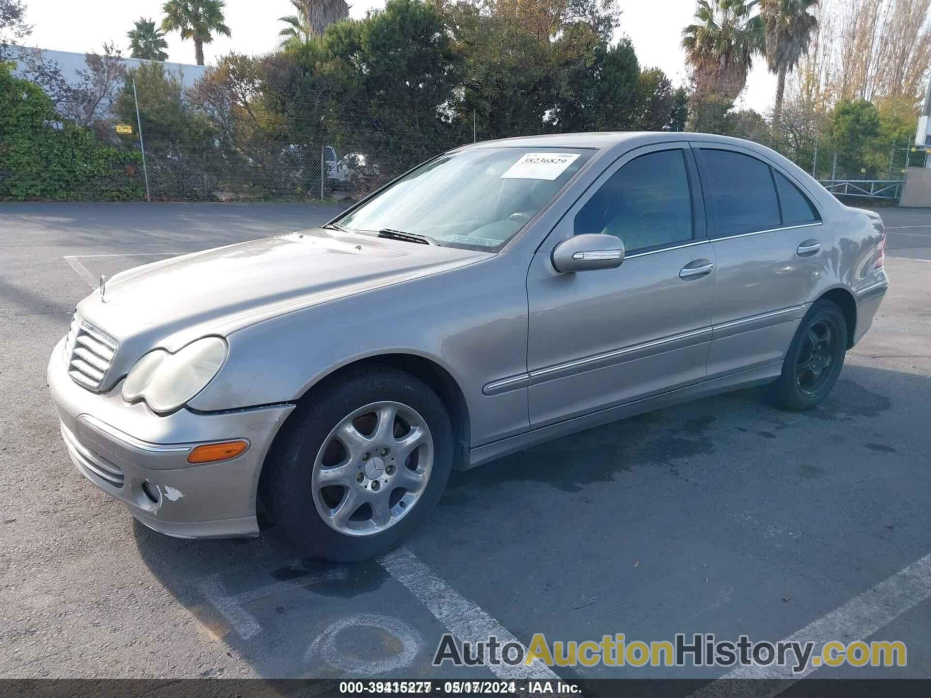 MERCEDES-BENZ C 280 LUXURY, WDBRF54H56A909744