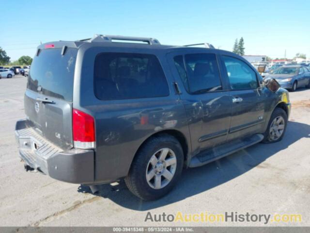 NISSAN ARMADA LE, 5N1AA08A56N732887