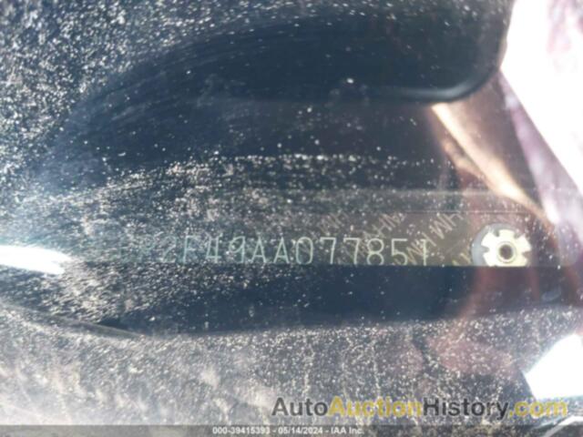 HONDA ACCORD LXP, 1HGCP2F49AA077851