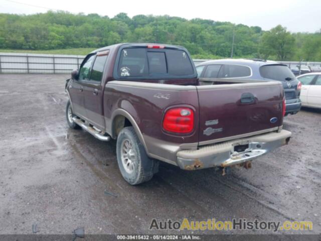 FORD F150 SUPERCREW, 1FTRW08L73KC01858