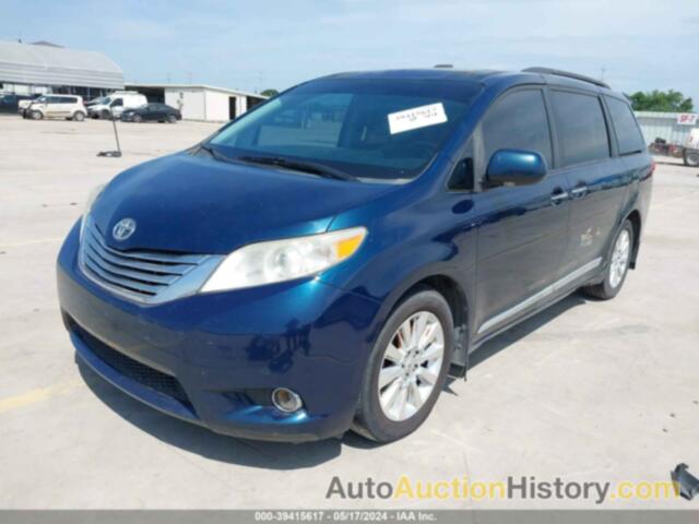 TOYOTA SIENNA LIMITED, 5TDDK3DC5BS008841