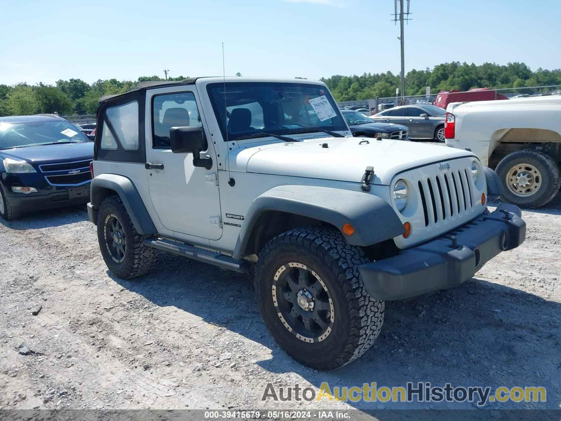 JEEP WRANGLER SPORT, 1C4AJWAG6DL529974