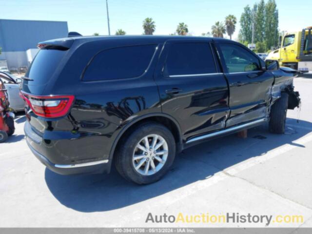 DODGE DURANGO SXT RWD, 1C4RDHAG8KC535083