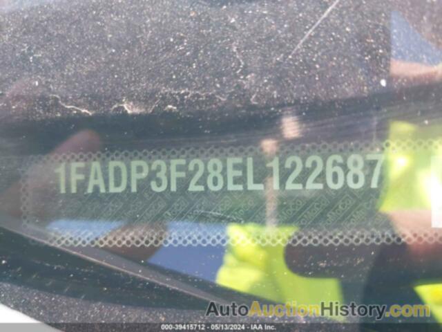 FORD FOCUS SE, 1FADP3F28EL122687