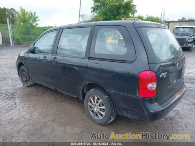 MAZDA MPV ES/LX/LX-SV, JM3LW28A930378673